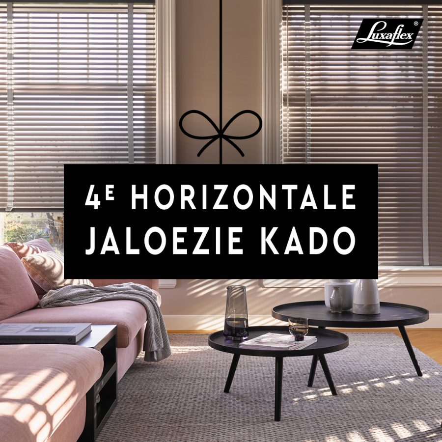 4e horizontale jaloezie kado Luxaflex